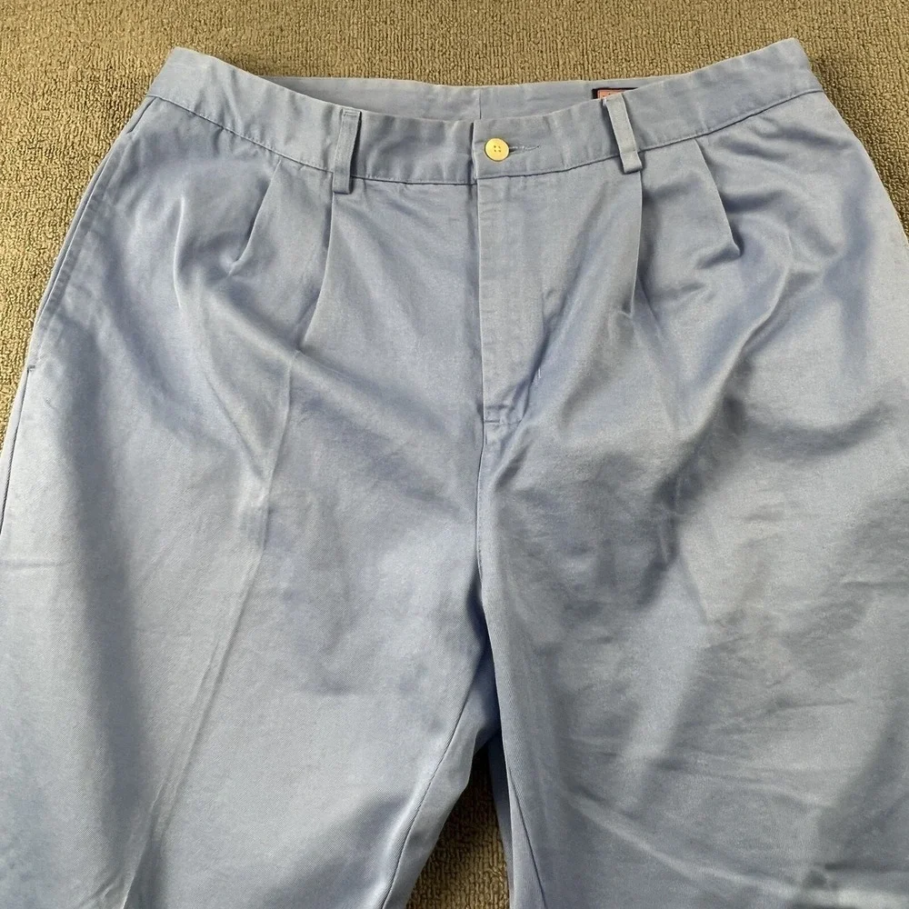 Vineyard Vines Pants Adult Size 35W Blue Straight Chino Casual Preppy Men's